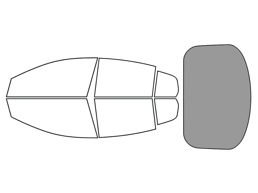 Rear Windshield - 50%