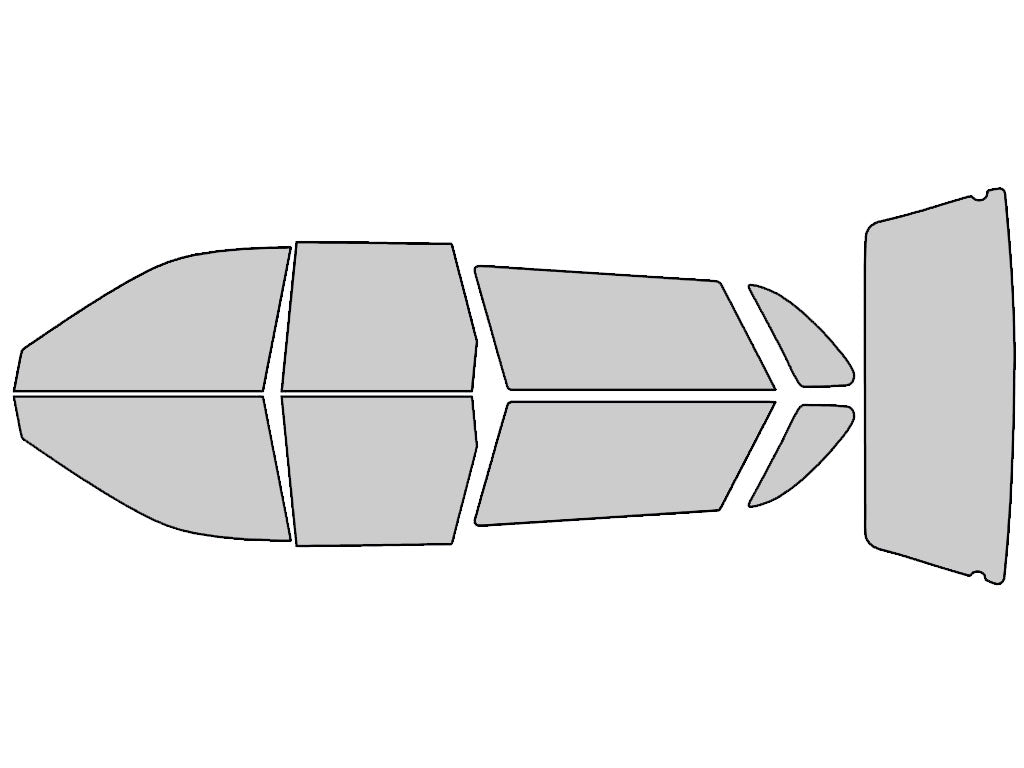 Avery Dennison Buick Roadmaster 1991-1996 Wagon NR Nano Ceramic IR Precut Window Tint Kit