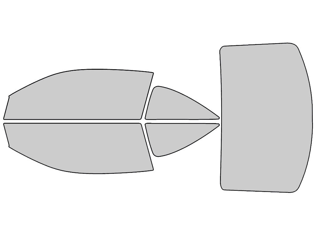 Avery Dennison Cadillac ATS 2015-2019 Coupe NR Nano Ceramic IR Precut Window Tint Kit