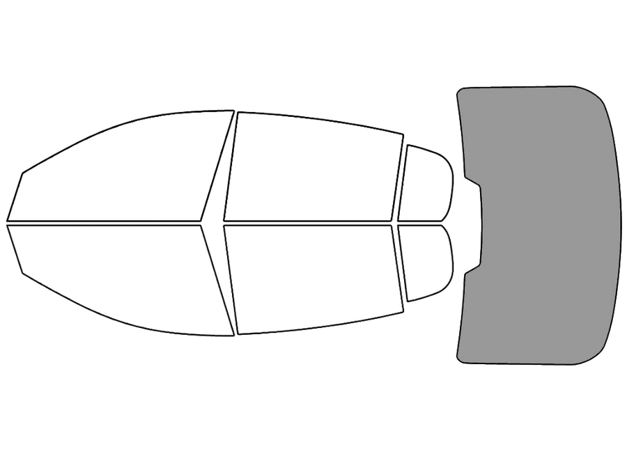 Rear Windshield - 50%
