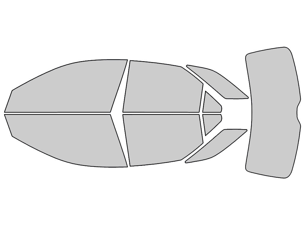 Cadillac CTS 2010-2016 Wagon Carbon Nano-Ceramic Window Tint