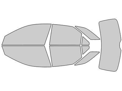 Cadillac CTS 2010-2016 Wagon Carbon Nano-Ceramic Window Tint