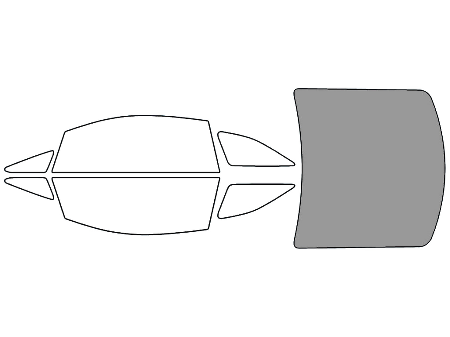 Rear Windshield - 50%
