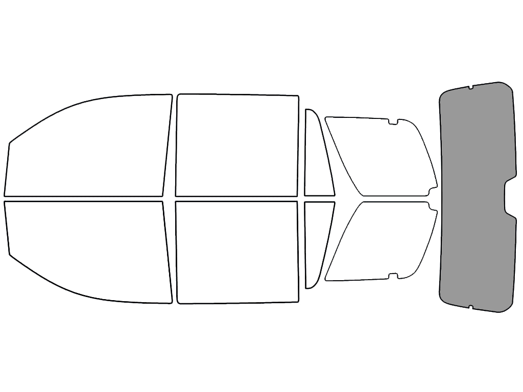 Rear Windshield - 50%