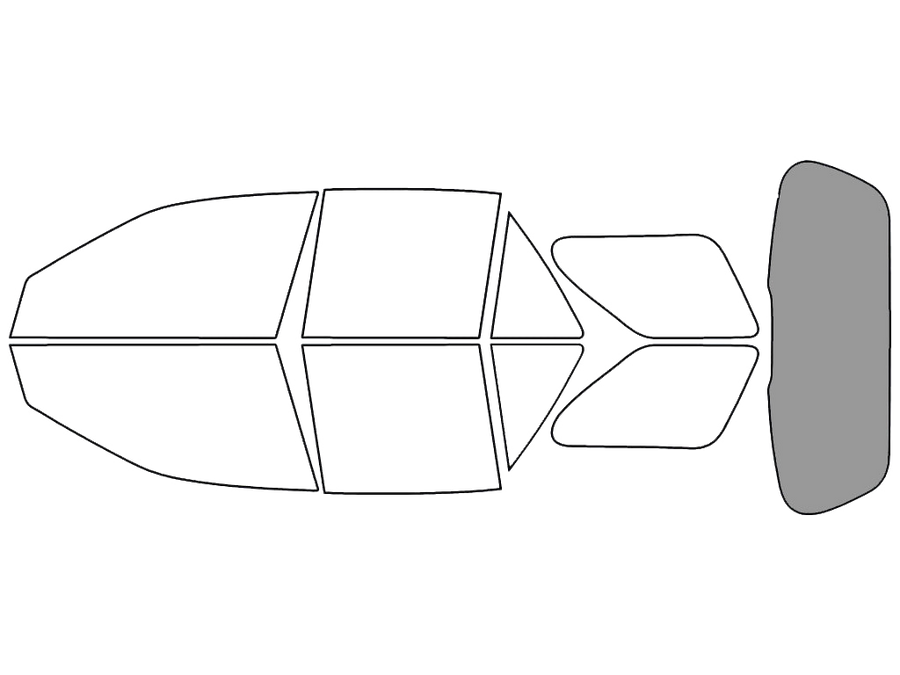 Rear Windshield - 50%