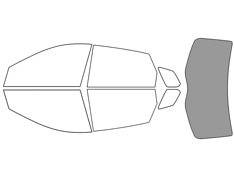 Rear Windshield - 50%
