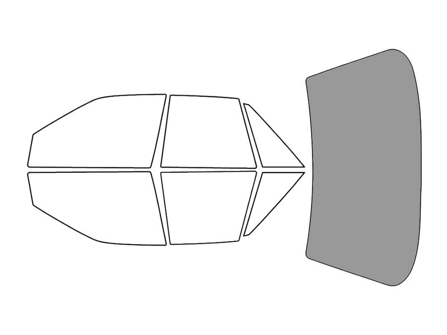 Rear Windshield - 50%