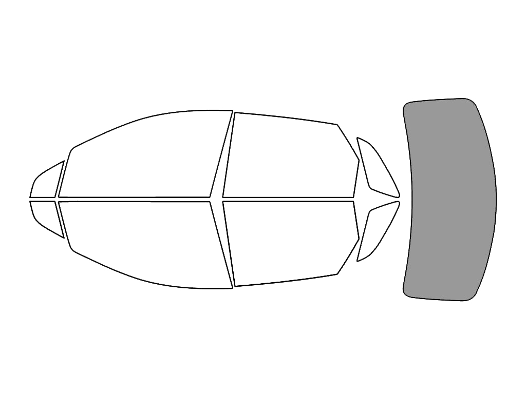 Rear Windshield - 50%