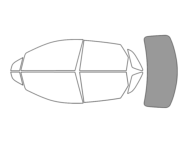 Rear Windshield - 50%