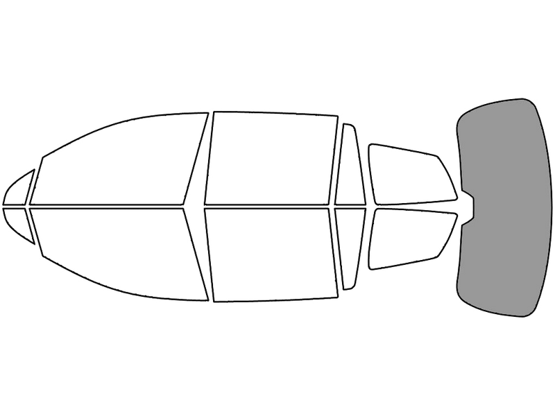 Rear Windshield - 50%