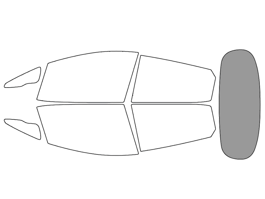 Rear Windshield - 50%