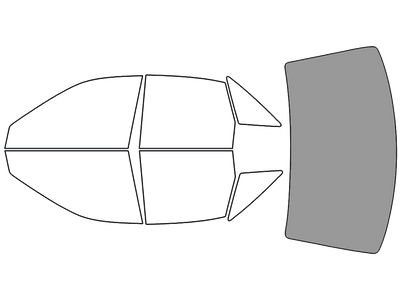 Rear Windshield - 50%