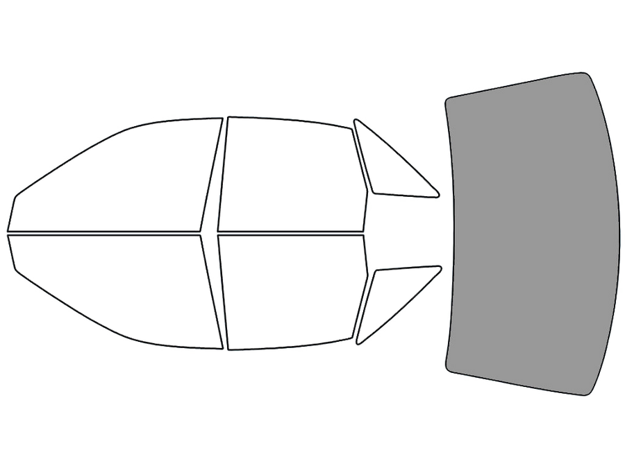 Rear Windshield - 50%