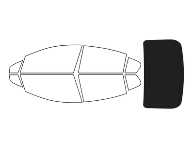 Rear Windshield - 5%