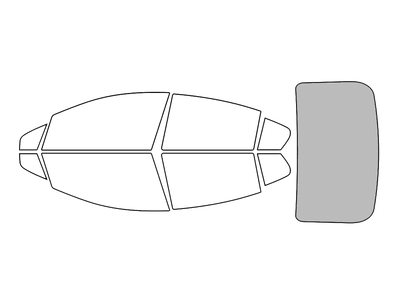 Rear Windshield - 50%