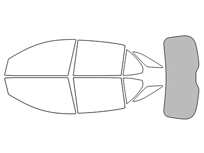 Rear Windshield - 50%