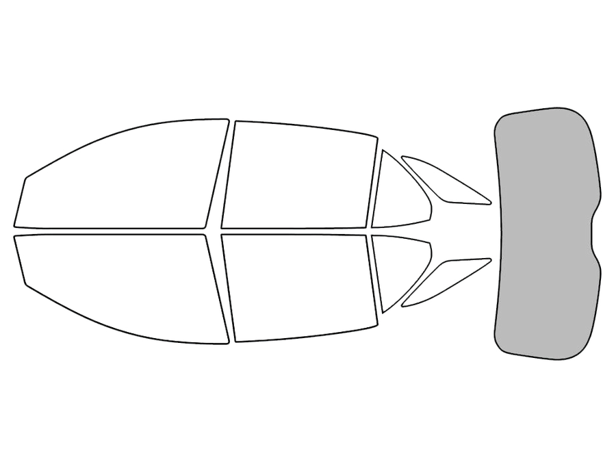 Rear Windshield - 50%