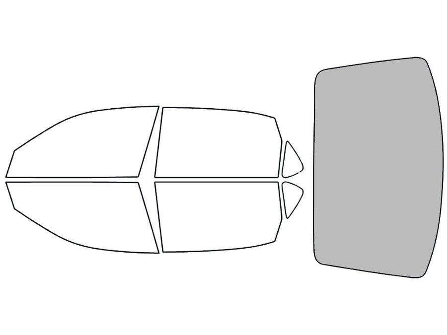 Rear Windshield - 50%