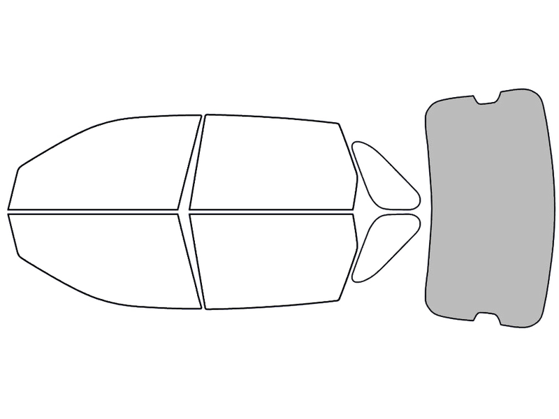 Rear Windshield - 50%
