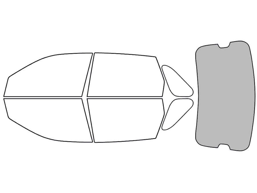 Rear Windshield - 50%