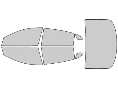 Chevrolet Malibu 2016-2018 Window Tint