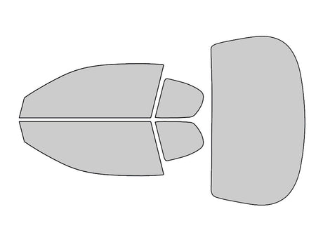 Avery Dennison Chevrolet Monte Carlo 2000-2007 HP Pro Precut Window Tint Kit