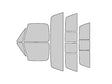 Avery Dennison Chevrolet Pick Up 1973-1989 NR Pro Precut Window Tint Kit