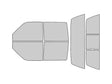 Chevrolet Silverado 1999-2000 4 Door Window Tint