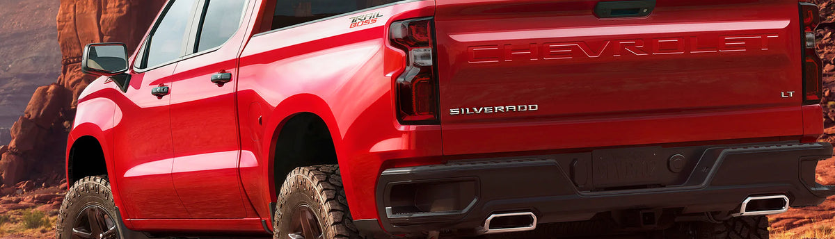 Chevrolet Silverado Tail Light Tint Covers