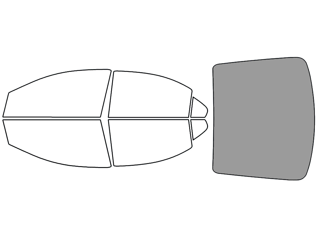 Rear Windshield - 50%