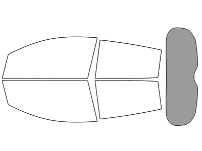 Rear Windshield - 50%