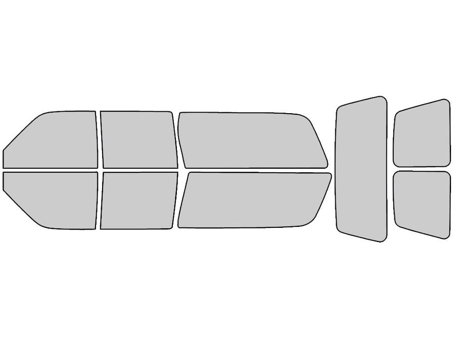 Avery Dennison Chevrolet Suburban 1992-1999 HP Pro Precut Window Tint Kit