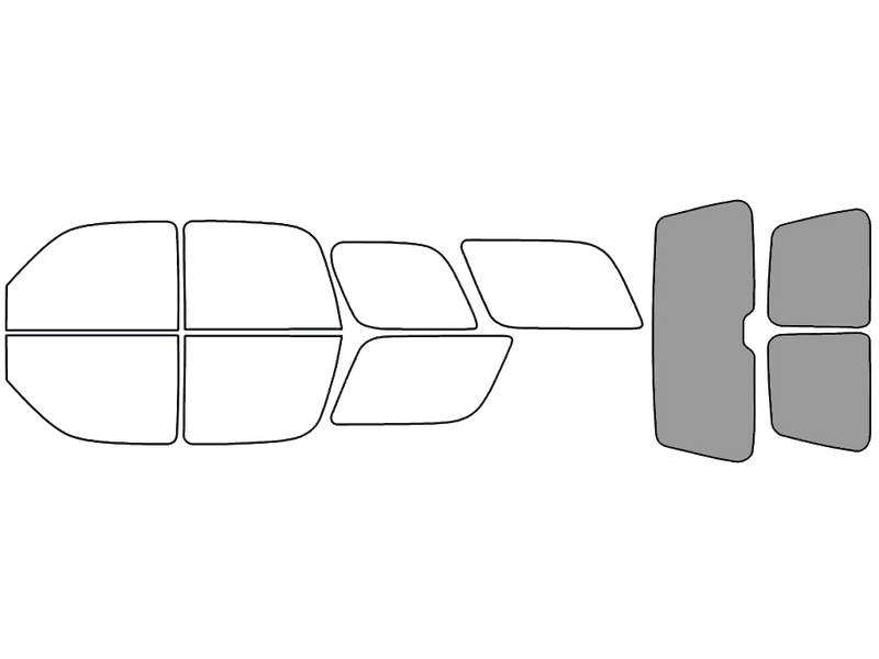 Rear Windshield - 50%