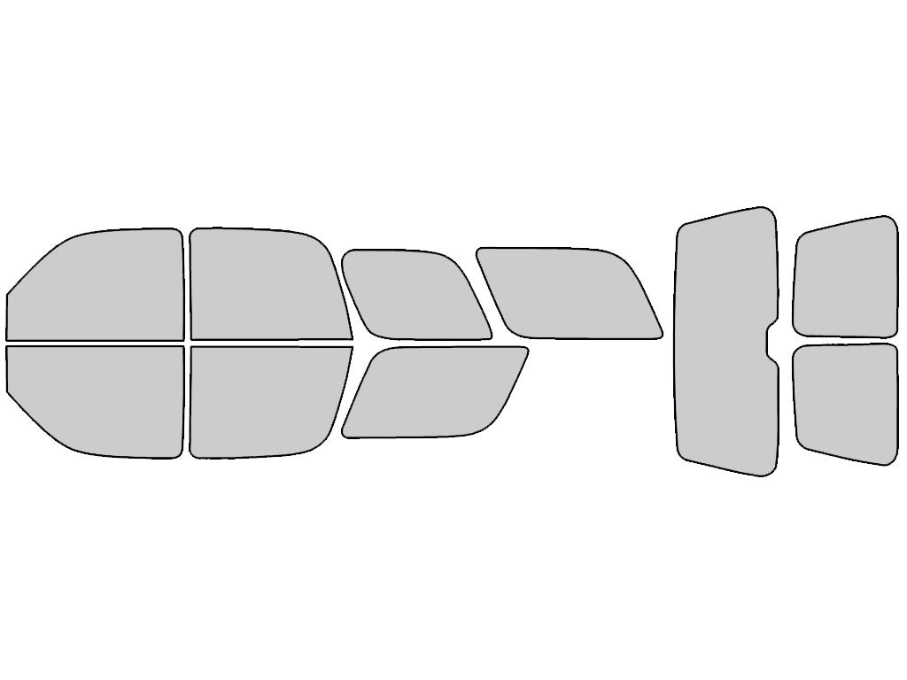 Chevrolet Tahoe 2000-2006 Window Tint