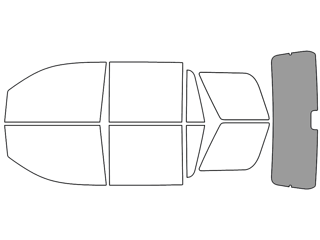 Rear Windshield - 50%