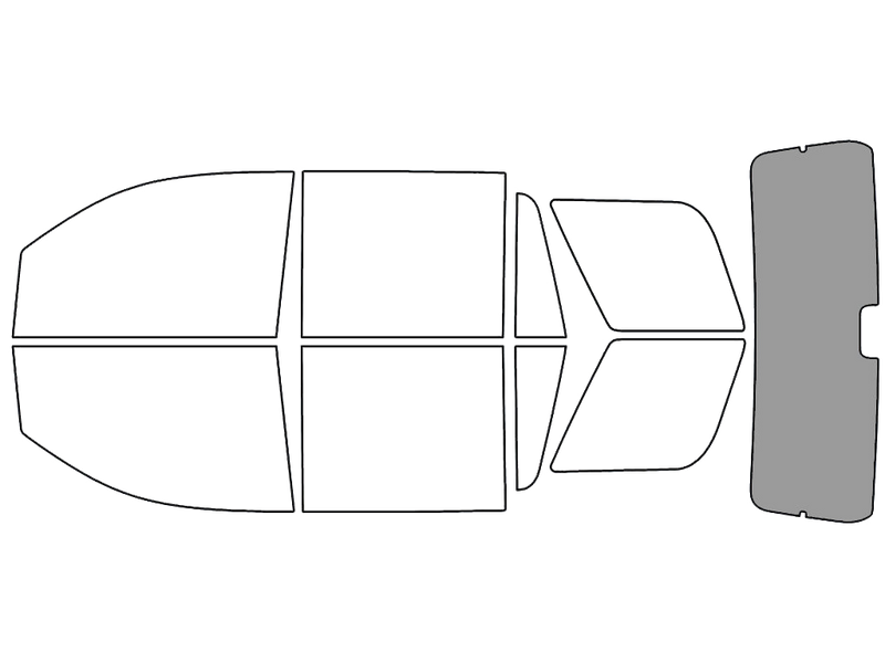 Rear Windshield - 50%