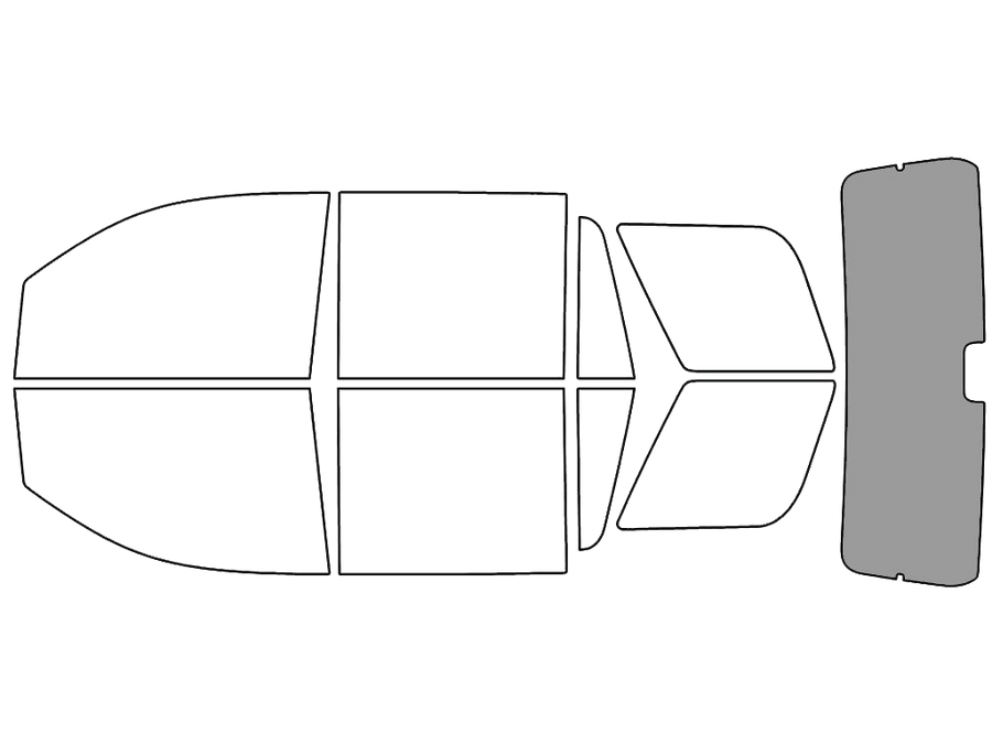 Rear Windshield - 50%