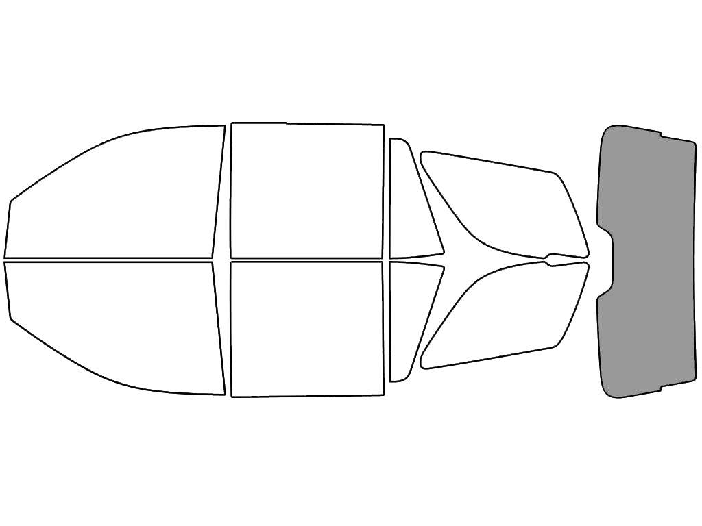 Rear Windshield - 50%