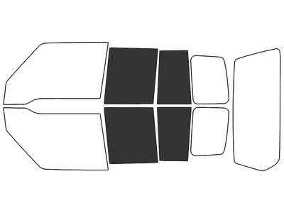 Avery Dennison™ Chevrolet Tracker 1998 NR Pro Precut Window Tint (4 Door)