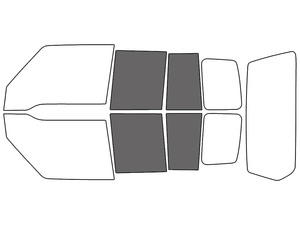Avery Dennison™ Chevrolet Tracker 1998 NR Pro Precut Window Tint (4 Door)