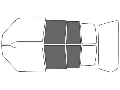 Avery Dennison™ Chevrolet Tracker 1998 NR Pro Precut Window Tint (4 Door)