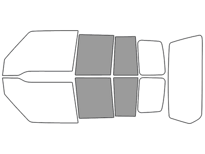 Avery Dennison™ Chevrolet Tracker 1998 NR Pro Precut Window Tint (4 Door)