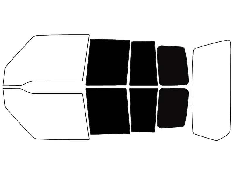 Avery Dennison™ Chevrolet Tracker 1998 NR Pro Precut Window Tint (4 Door)