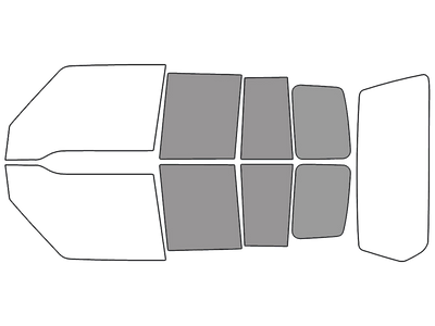 Avery Dennison™ Chevrolet Tracker 1998 NR Pro Precut Window Tint (4 Door)