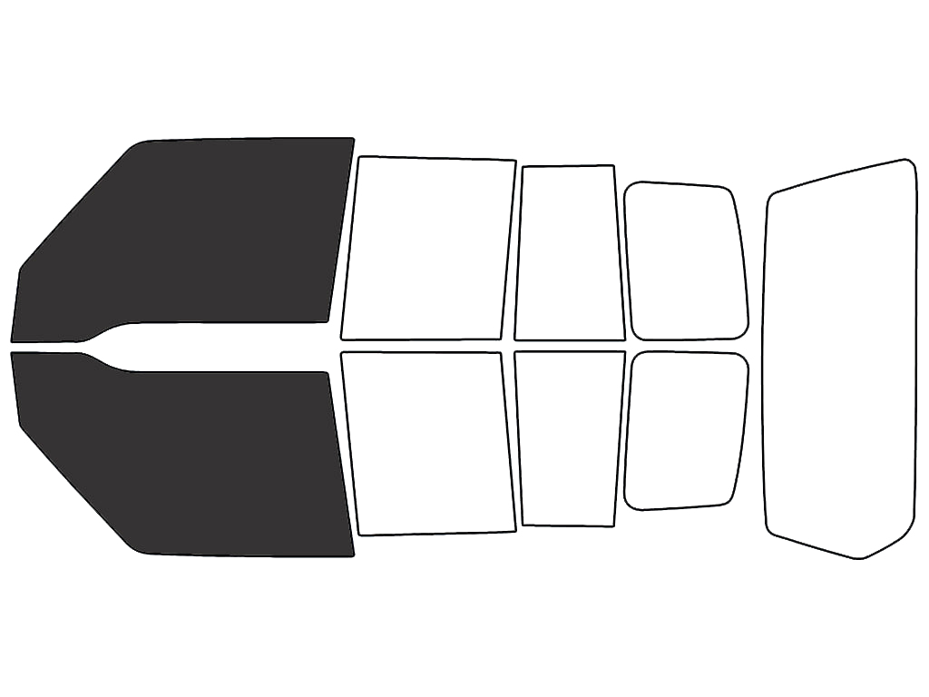 Avery Dennison™ Chevrolet Tracker 1998 NR Pro Precut Window Tint (4 Door)