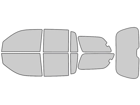 Avery Dennison Chevrolet Trailblazer 2002-2006 EXT NR Nano Ceramic IR Precut Window Tint Kit