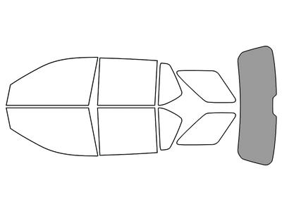 Rear Windshield - 50%