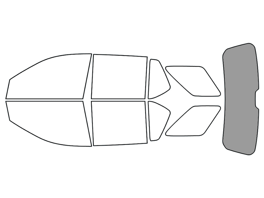Rear Windshield - 50%