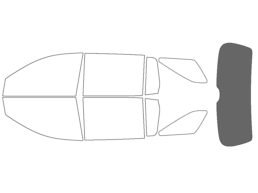 Rear Windshield - 35%