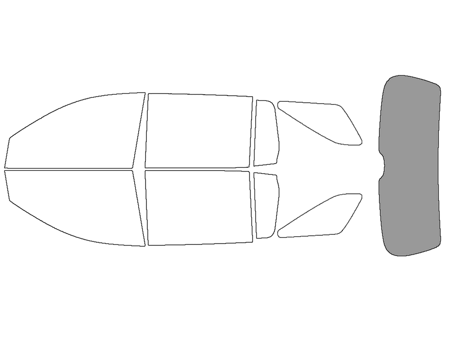Rear Windshield - 45%